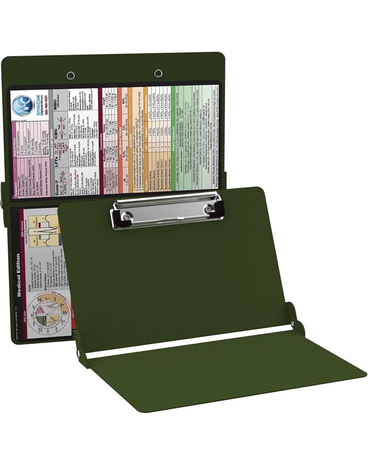 Whitecoat Clipboard - Green - Medical Edition. Brand New - In Packaging