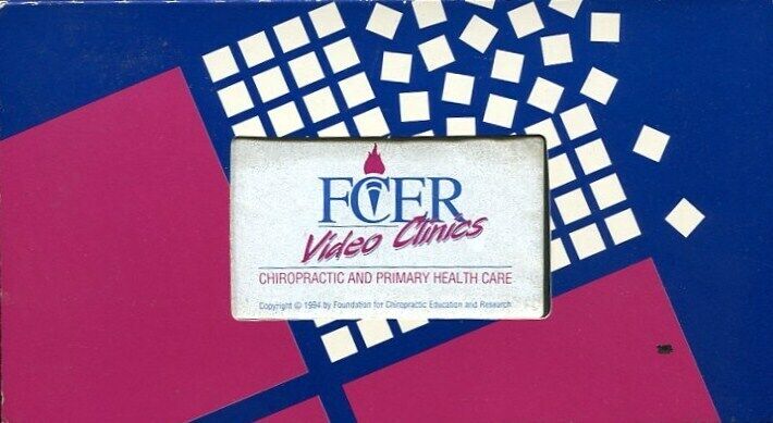 Chiropractic And Primary Health Care Vhs Videocassette: Foundation For Chiroprac